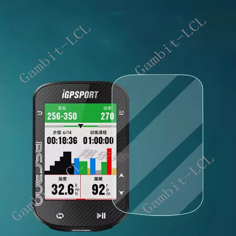 3PCS HD Original For  iGPSPORT BSC200 BSC300 GPS Tempered Glass Protective ON iGS800 BSC200S BSC300T Screen Protector Cover Film