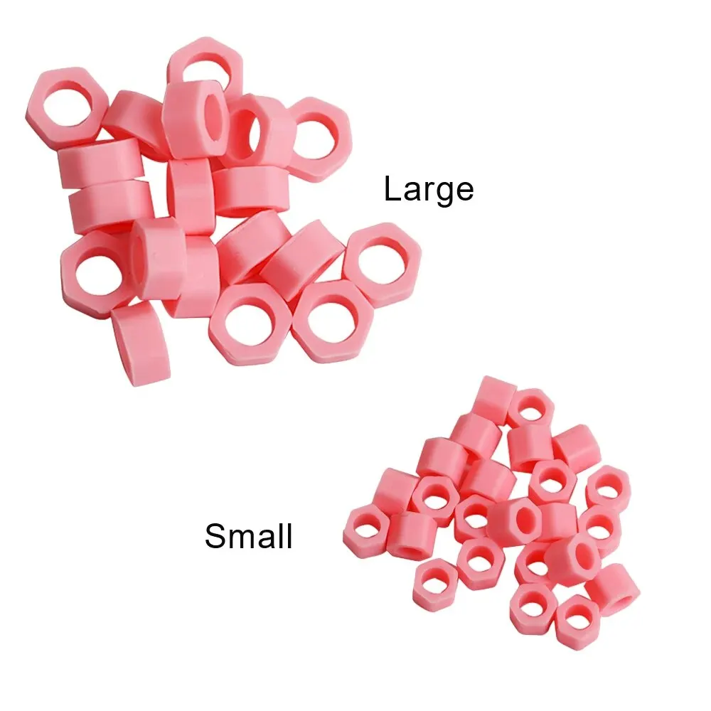100 sztuk/pudło kolor dentystyczny silikonowy pierścień identyfikacyjny okrąg ortodontyczny przyrząd dentystyczny materiał pielęgnacja jamy ustnej