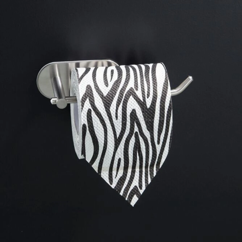 

Stainless Steel Towel Bar Self Adhesive Dish Cloth Holder Kitchen Paper Towel Rack Smooth Edge No Rust Easy Clean