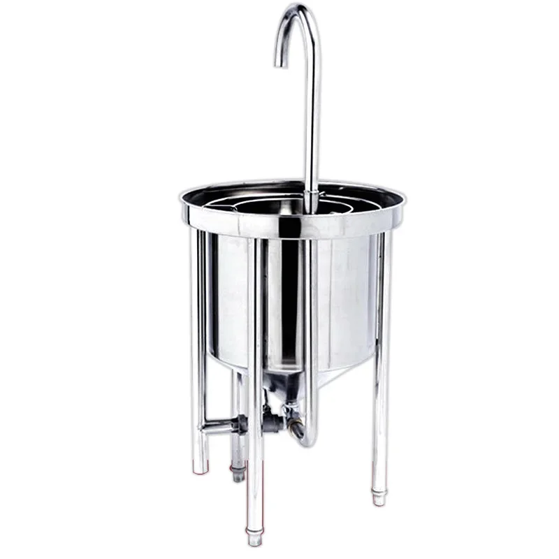 Stainless steel rice washing machine, commercial large automatic rice washing machine