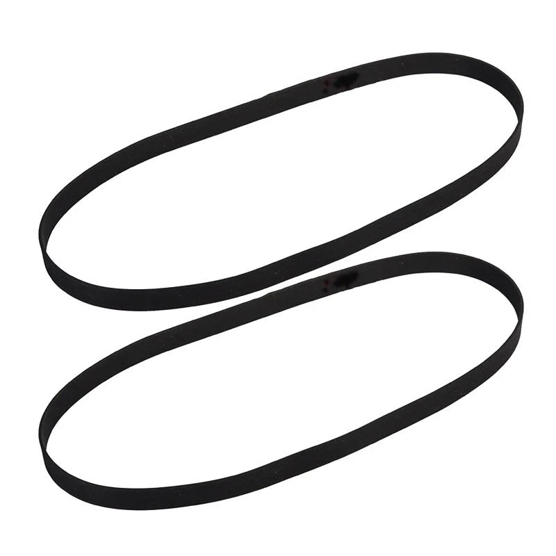 2 Stück 627 x 5 x 0,6 mm breiter flacher Kassettenband-Maschinenriemen, verschiedene gemeinsame Riemen M76A – Detail 7