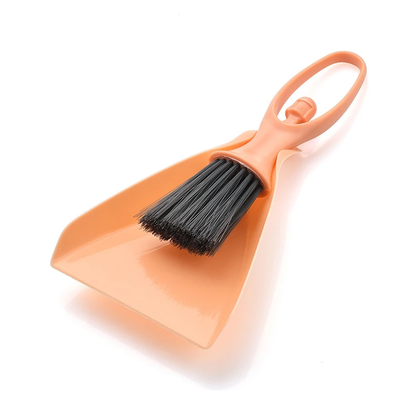 Mini Broom Dustpan Set Desktop Clean Brushes Table Keyboard Drawer Corner Clean Tool Household Cleaning Tools Small Gap Brush