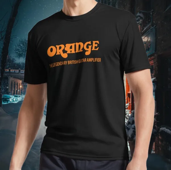 Orange - Legendary British Guitar Amplifier Logo T-Shirt Funny Size S to 5XL