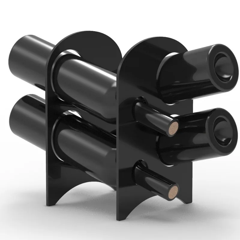 

Acrylic Wine Rack Decorative Wine Bottle Holders Elegant Modern Wines Display Holder Luxury Wines Storage Shelf Home Decoration