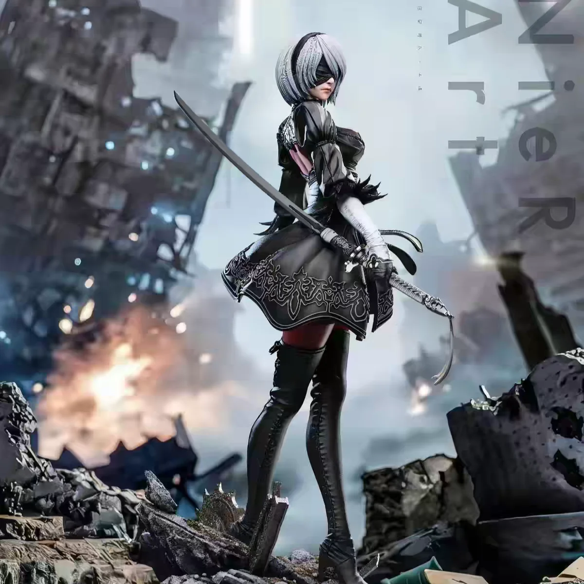 Figurka NieR Automata 2B z dwo – Model Kit Nier Automata recenzja i cena