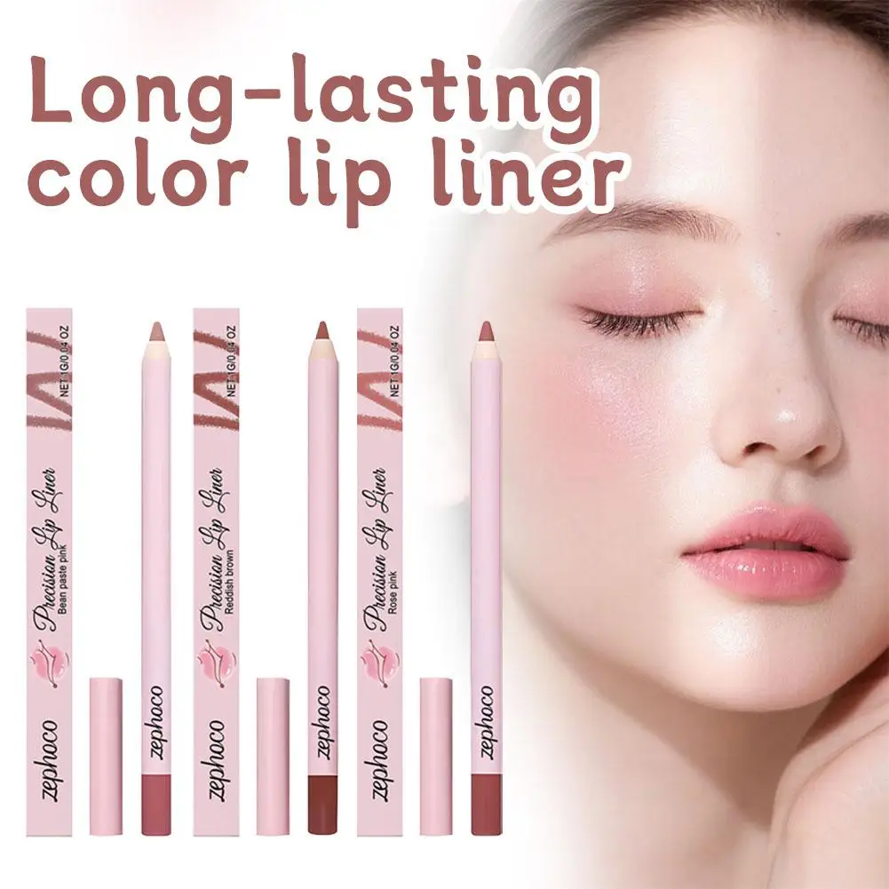 1 szt. Konturówka do ust powiększająca objętość, długotrwała, mocno napigmentowana, wodoodporna, do konturowania ust, kosmetyk do makijażu, idealny na prezent, narzędzie kosmetyczne.