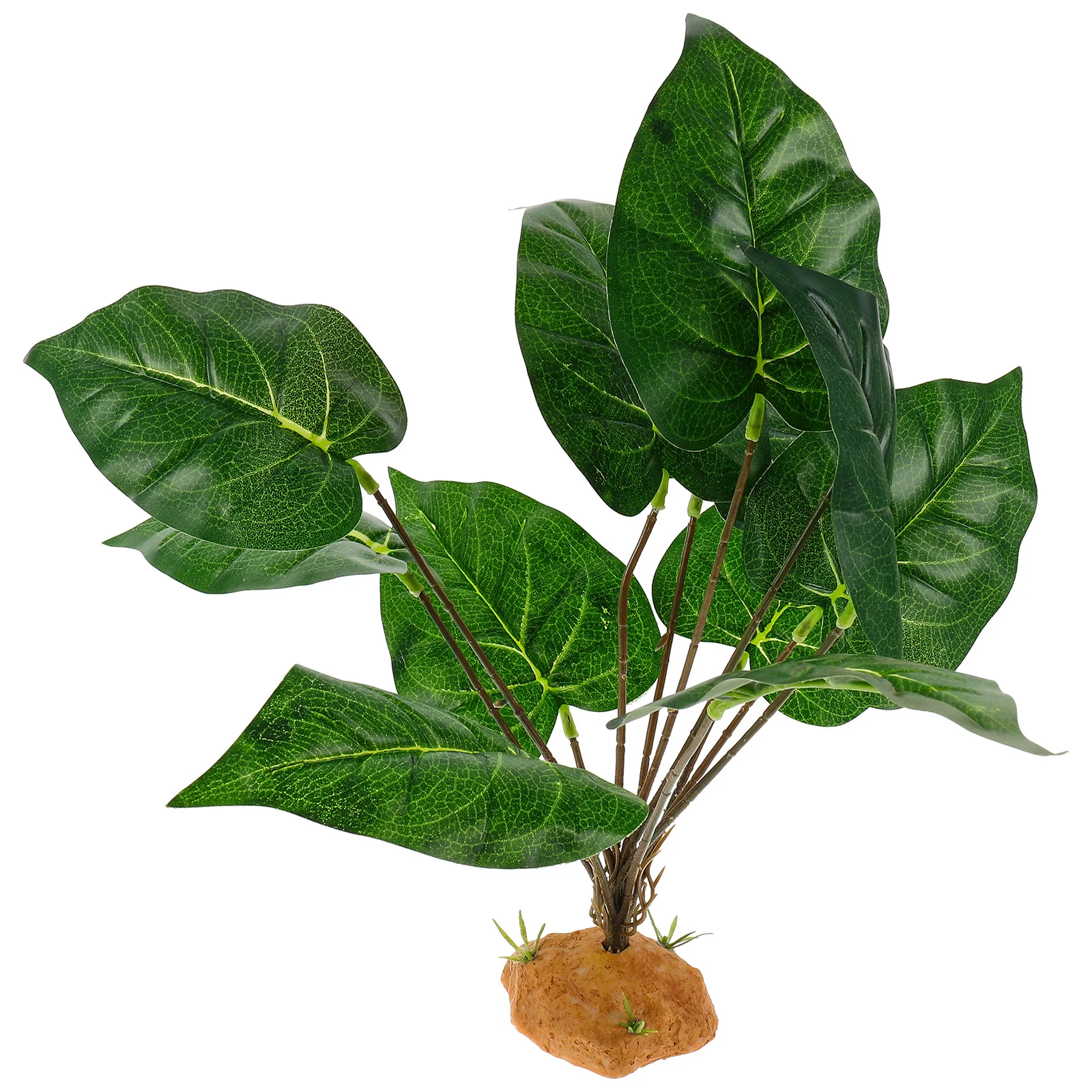 

Realistic Artificial Plant Decoration For Reptile Terrarium Aquarium Landscape Ornament Amphibian Tank Hideout Simulation Plants