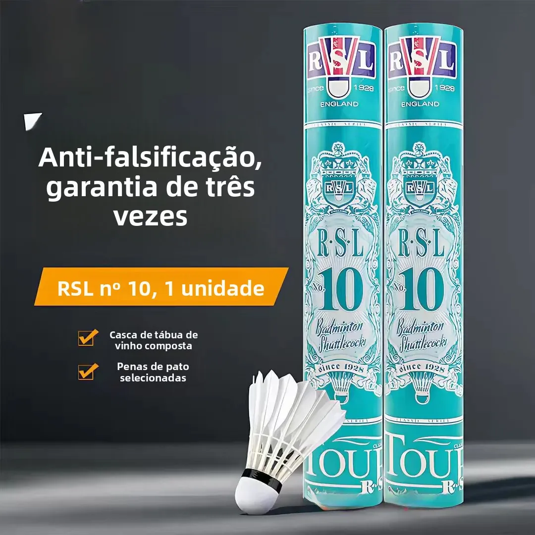 rsl-yasurou-10-pelota-de-badminton-de-madera-blanda-de-grado-profesional-para-entrenamiento-practica-y-competicion-modelo