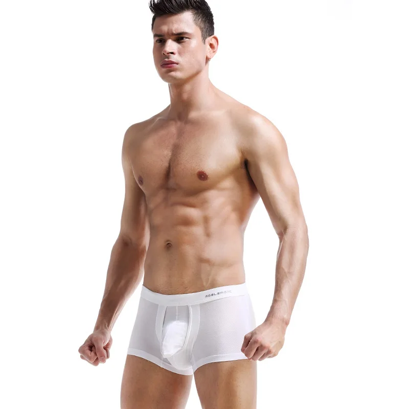 3pc Youth U convex breathable briefs Men's boxers Elephant nose men's briefs bullet separation boxers Sports underpants