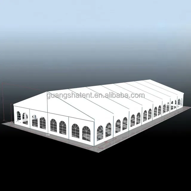 10x12 10x15 10x20 10x30 10x40 10x50 Trade Show White Pvc 20 X 30 Wedding Hall Marquee Event Party Tent For 50 100 300 500 People