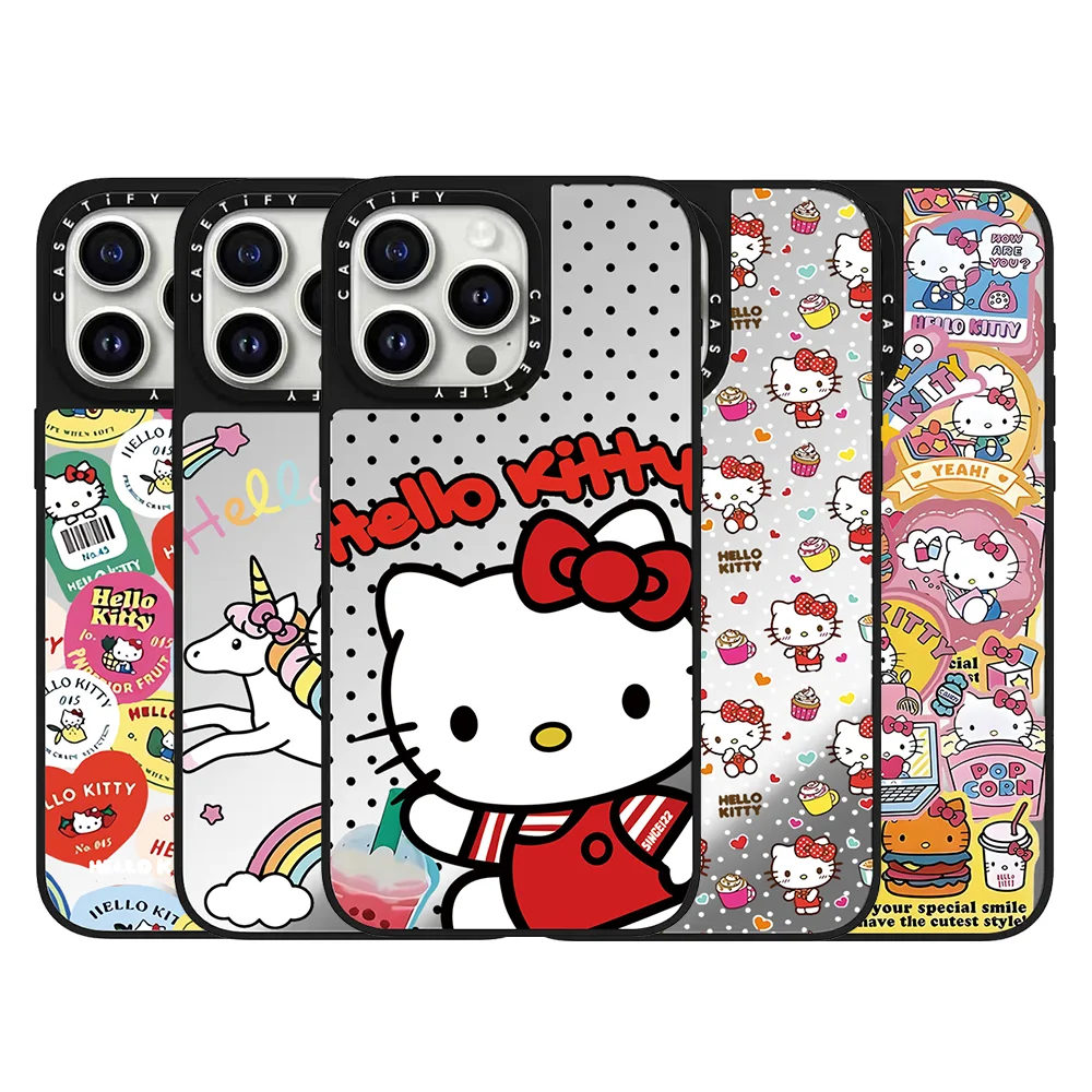 

CASETiFY Co-branded HelloKitty Cartoon Phone Case for IPhone 13 15 14 16 17 Pro Max Air Plus Magnetic Protective Cover