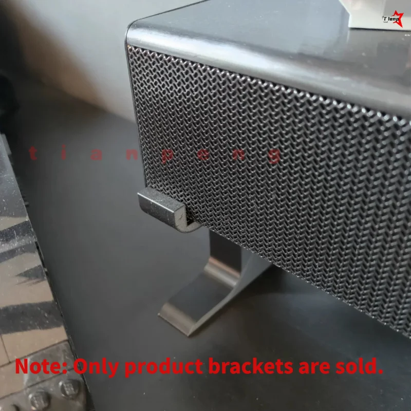 Anti-Scratch Vibration Reduction Elevated Support Tray for Samsung Soundbar TV Speaker Desktop Heightening Storage Organizer
