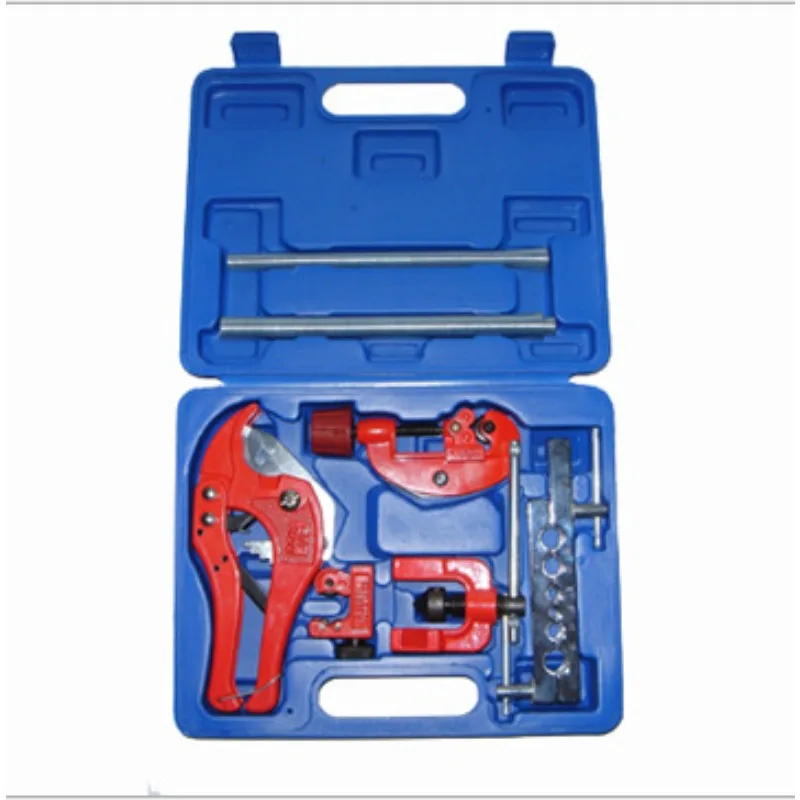 Reamer Set Copper Tube Expander Air Conditioning Refrigerator Refrigeration Equipment Repair Riveter Pipe Expander Repair Tool