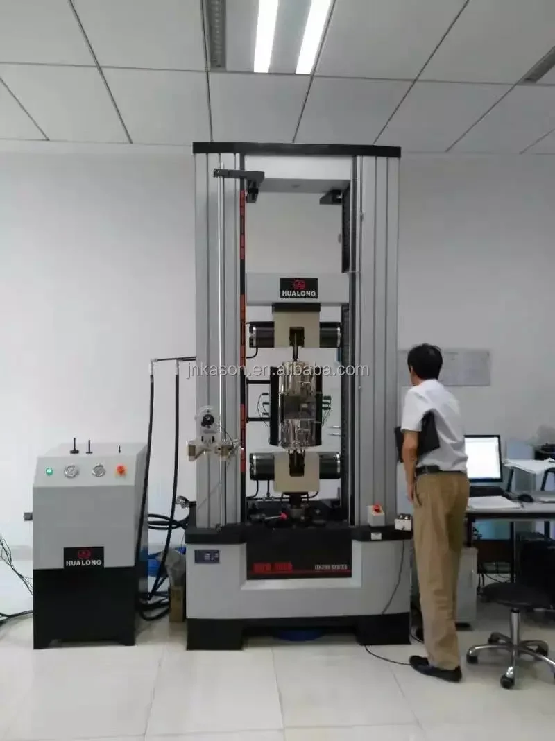 Máquina de testes universal eletrônica com display digital de 10 KN para testes de tensão plástica da China