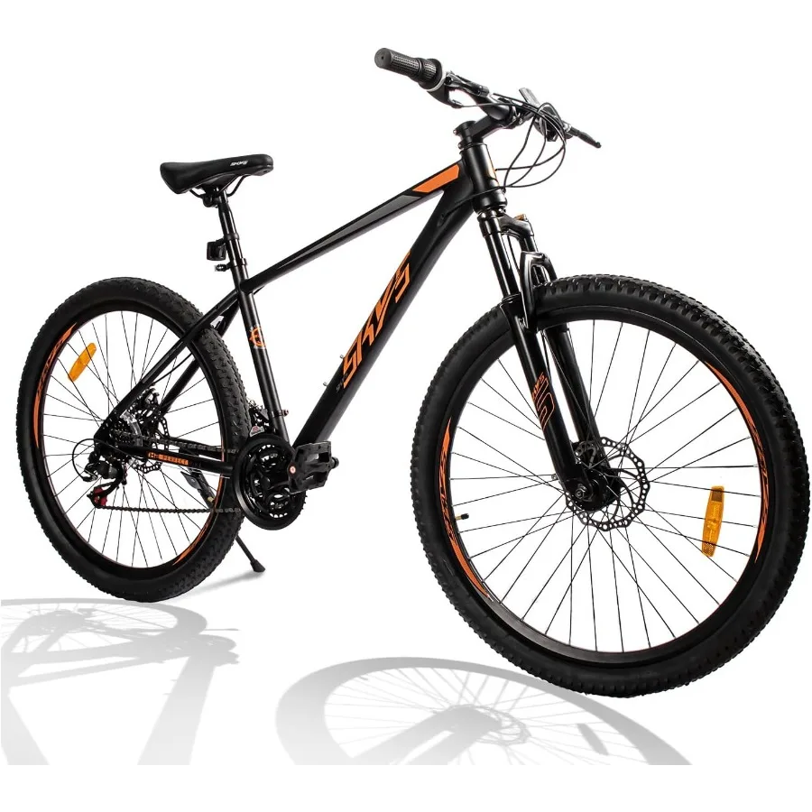 الدراجة الجبلية للرجال/النساء 27.5 مقاسات 21 سرعة تويست تحويل مكابح قرصية الكبار دراجة جبلية مع شوكة تعليق سهلة التجميع