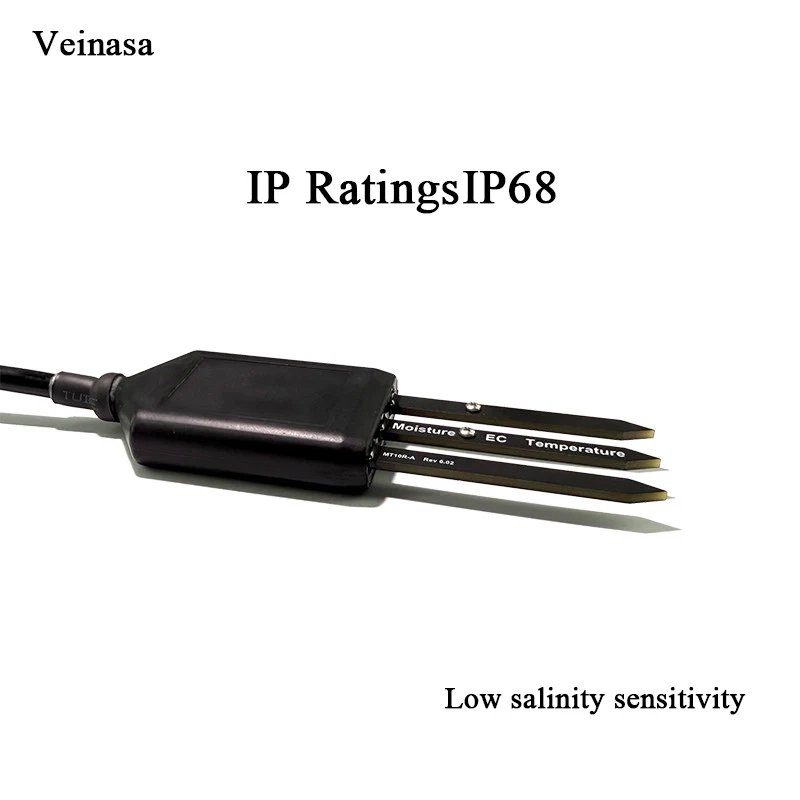 XS-MT10RB RS485 Multi-Parameter Soil Sensor Moisture EC Temp IP68 RS485  FDR 2m Cable smart agriculture
