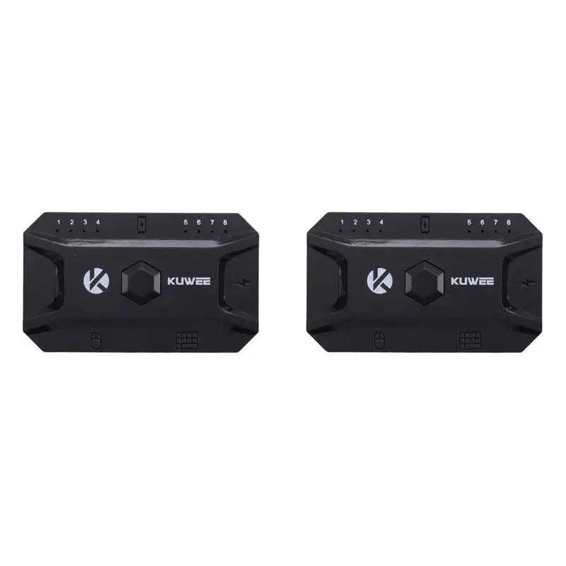 M51K-2X Bluetooth Hub USB 5.0 Converter Wired Keyboard&Mouse To Wireless Hub Adapter Support 8 Devices For Tablet,Laptop