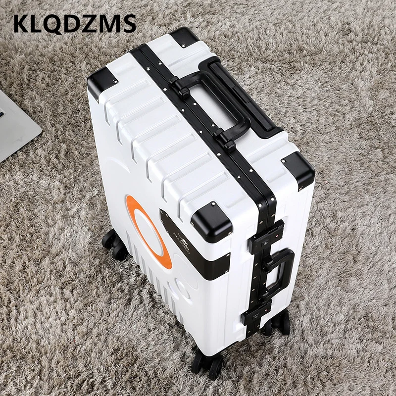 KLQDZMS Luggage Aluminum Frame Boarding Box 20 Inches PC Luggage 24
