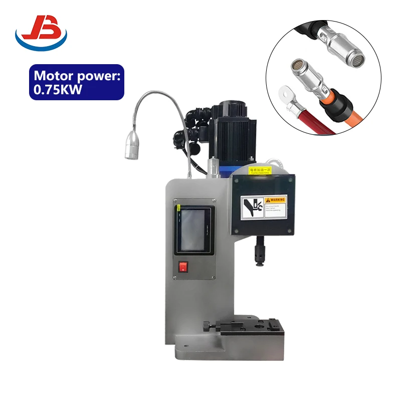 Automatic 4T Smart Servo Terminal Crimping Machine for Cable Manufacturing Equipment