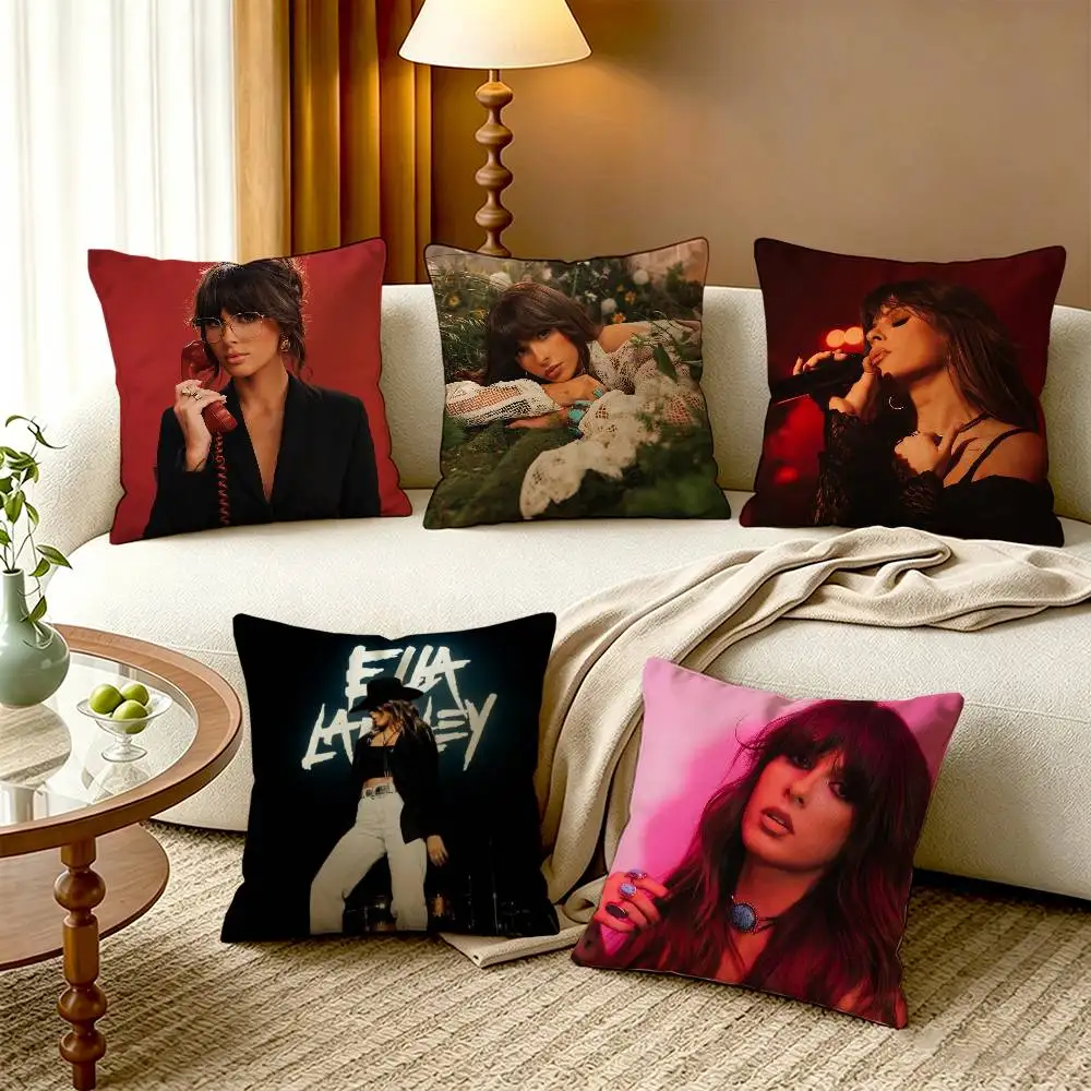 E-Ella Langley 2026 music Be Her Pillow Case Pattern Printed Pillowcase For Living Room Sofa Cushion Cover