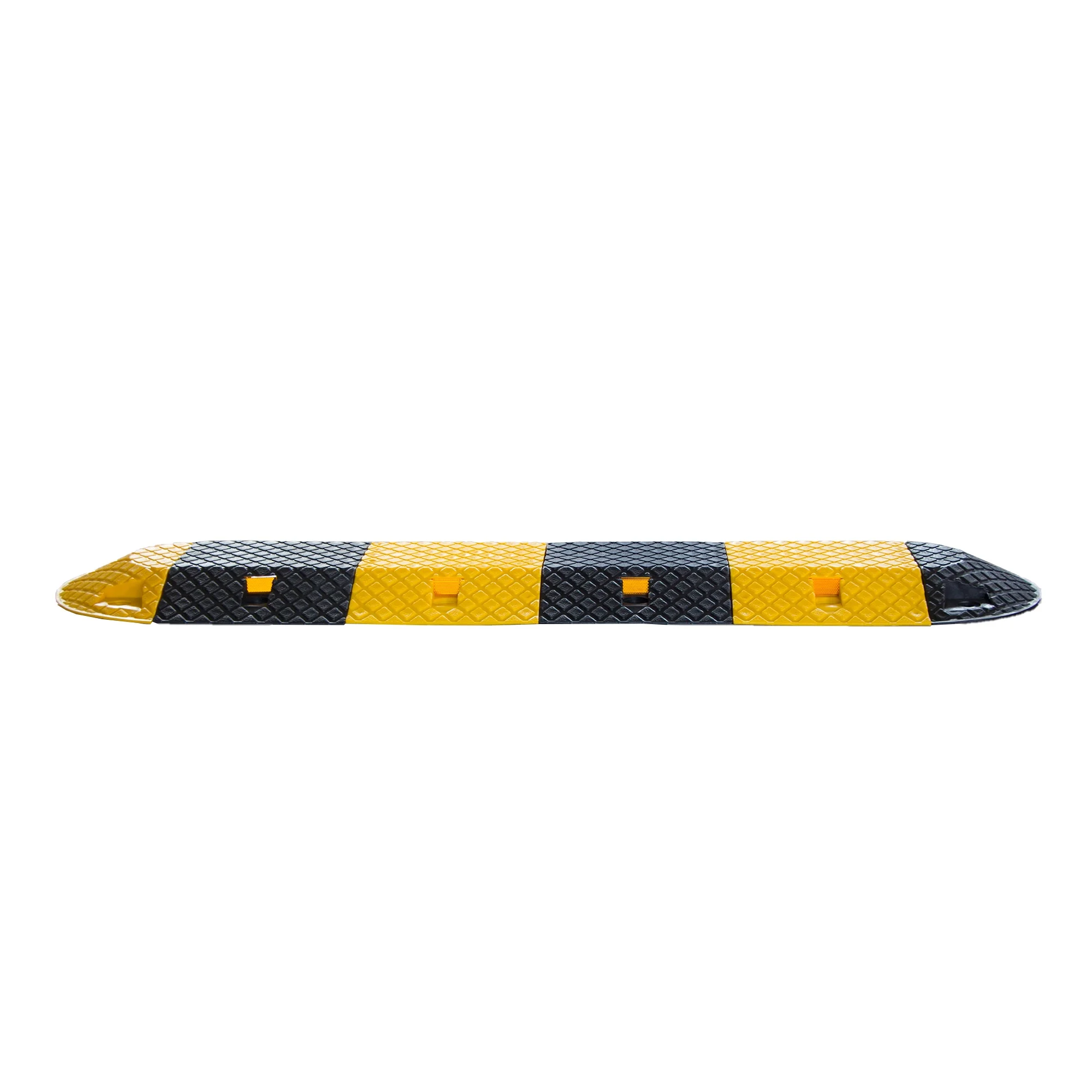 Portable Nylon Speed Bump Traffic Brake Rubber Highway Road Parking Slope Limit Buffer Belt Traffic Safety Equipment