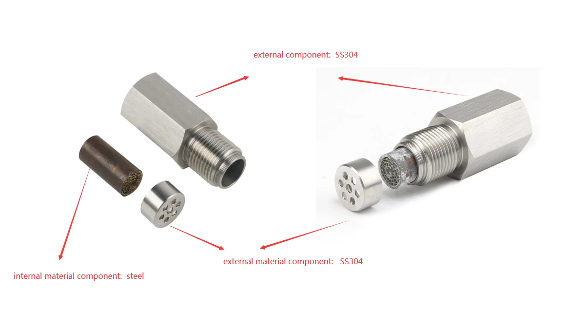 

Car Oxygen Sensor Fault Indicator Shielded Head Connector, Stainless Steel New Style