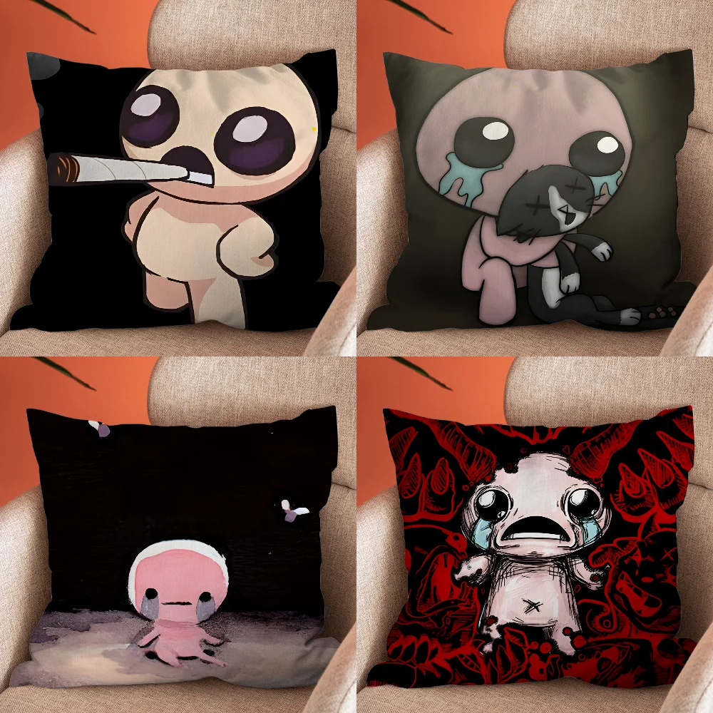 

The Binding of Isaac Pillow Case Soft Cushion Cases for Farmhouse Sofa Decor Home Decorations and Protector Pillow Case