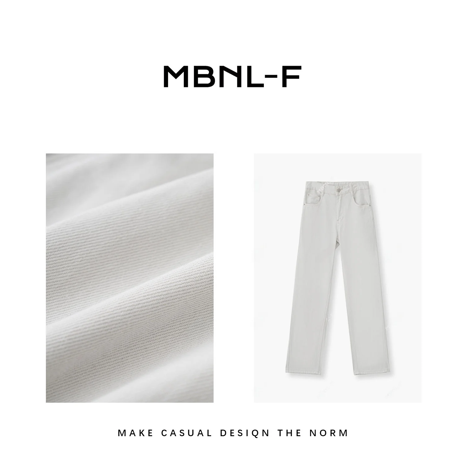 

Джинсы MBNLF прямого кроя для женщин, универсальные, стройнящие, новинка весны 2024, классический крой, длинные брюки, легкая талия