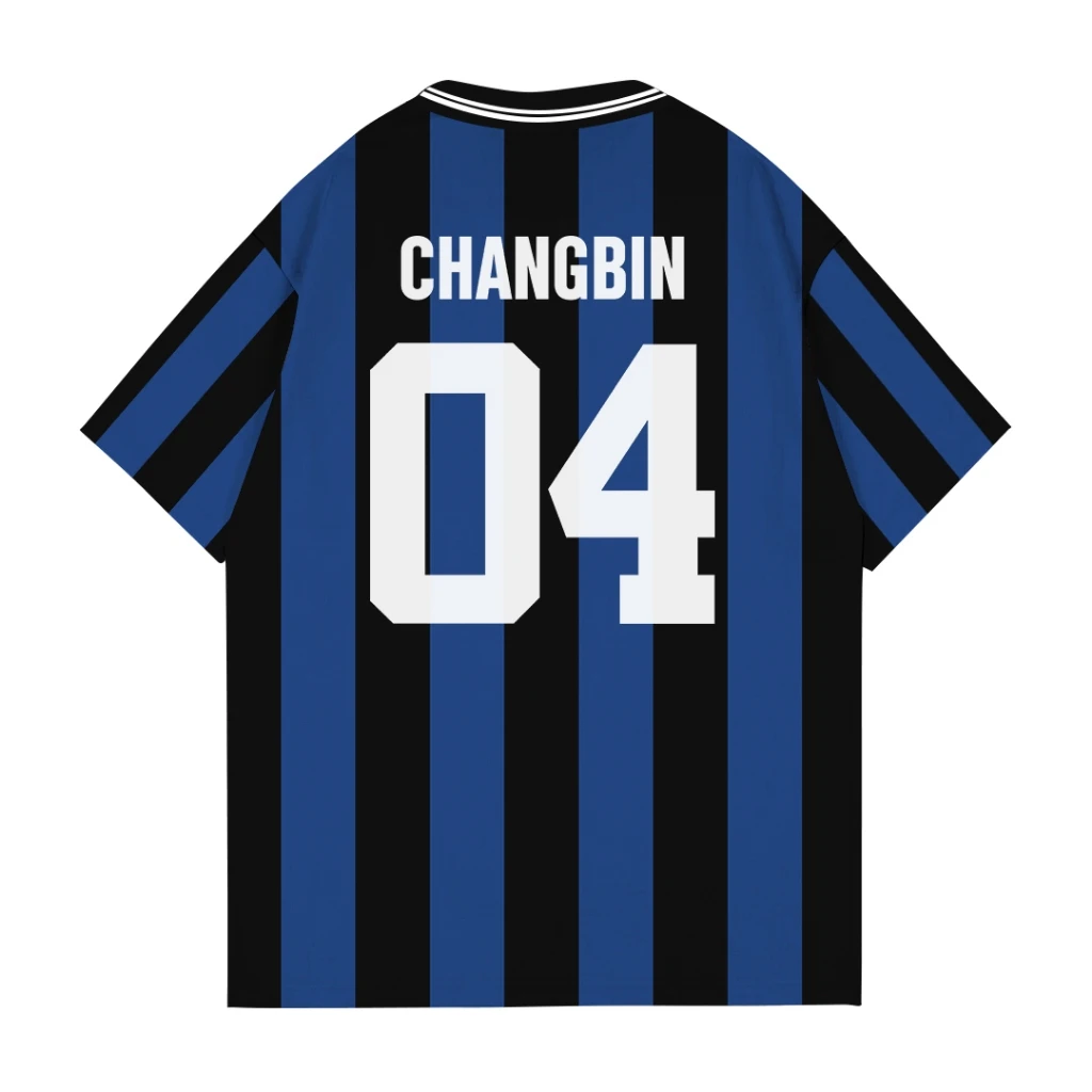 2025, neue Damen-KARMA-Zeremonie, 3D, locker und atmungsaktiv, V-Ausschnitt, modisches Freizeit-T-Shirt für Kinder/Erwachsene, Halloween-Paar-Trikots