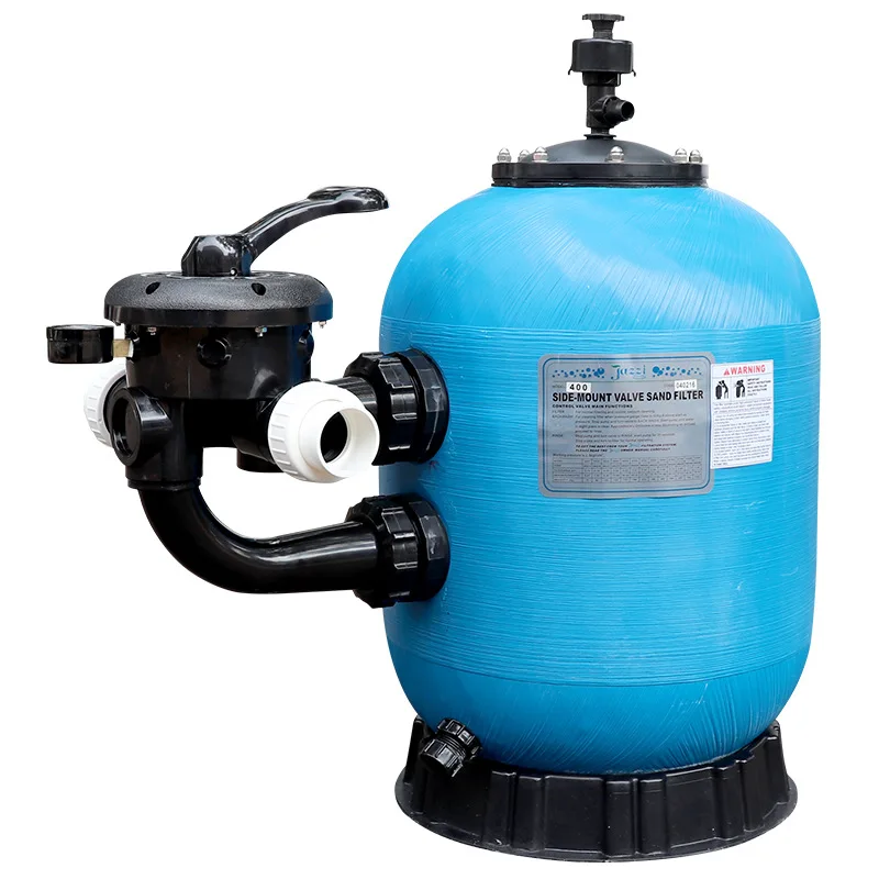 

Sand tank swimming pool circulation filter fish pool hydrotherapy pool water treatment equipment side out sand tank