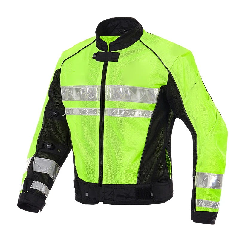 

Motorcycle Summer Breathable Jackets Men Moto Protective Gear Jacket men Racing Reflective Mesh Clothing Motorbike jackets