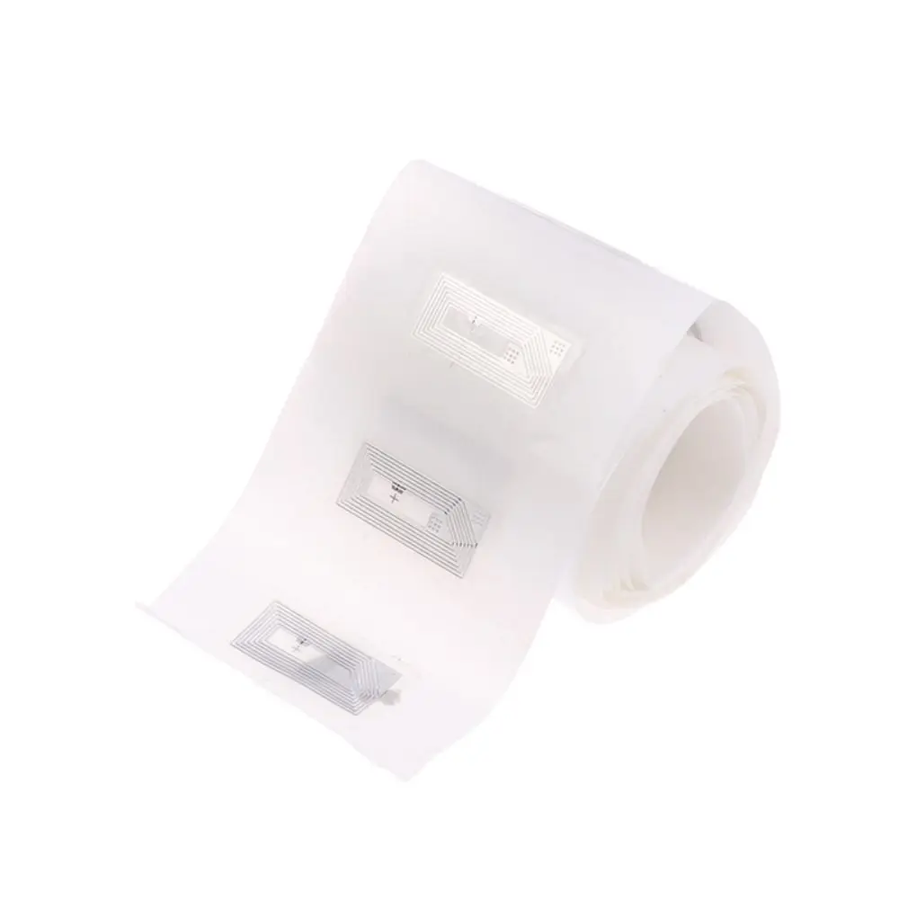 50Pcs 11x21mm NFC Chip NTAG213 Sticker 13.56MHz Wet Inlay NTAG213 Wet Inlay 1K S50 Proximity Card 1K S50