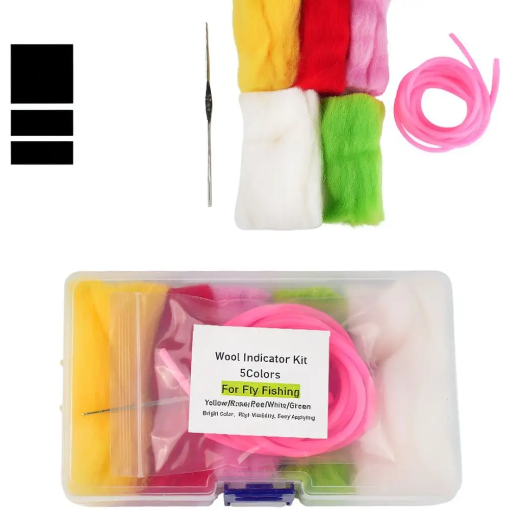 Professional Fly Fishing Wool Floats Yarn Strike Indicators For For Binghefly Tackle Sensitive Bite Detection Tools