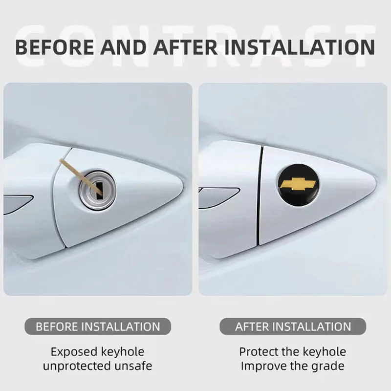 المعادن سيارة التصميم مفتاح قذيفة ملصقات 14/18 مللي متر شيفروليه شارة شعار شعار لشروليه سيلفرادو ماليبو كروز السترة شرارة أفيو