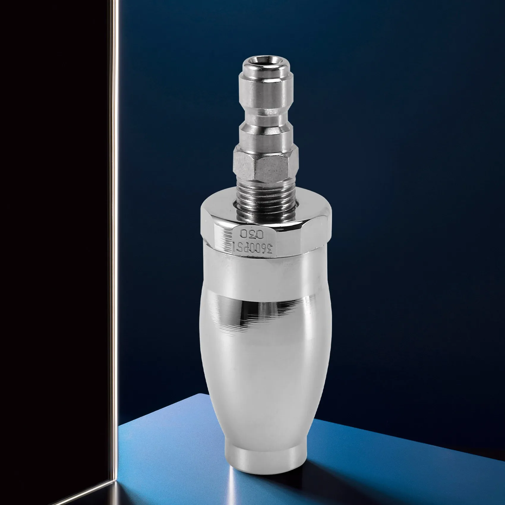 Турбонасадка для мойки высокого давления, вращающаяся насадка для горячей и холодной воды, быстрое подключение 1/4 дюйма, отверстие 3,0, 3600 фунтов на квадратный дюйм