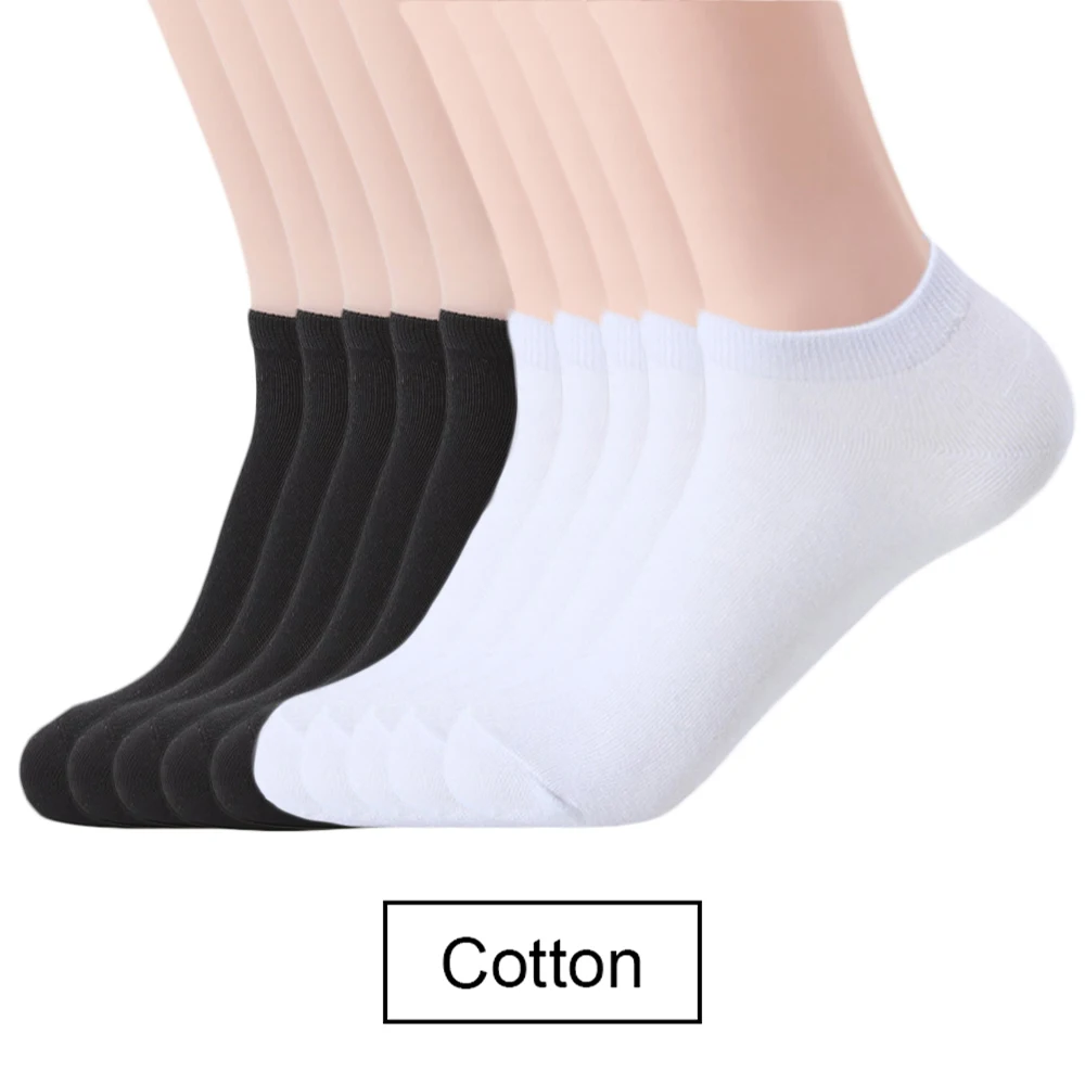 

MOJITO,10 Pairs/Lot, Autumn Men Classic Ankle Socks Cotton High Quality White Socks Summer Adult Women Socks Set