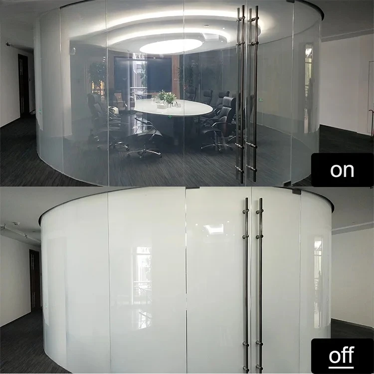 A4 Samples With Controller Of Self-adhesive PDLC Black Smart Film Electric Film Dimmable Tint Intelligent Glass Film