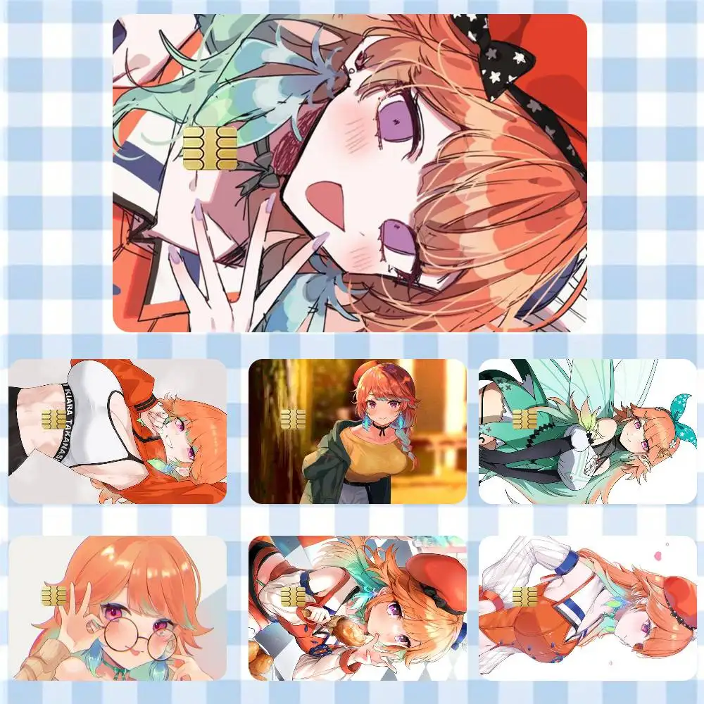 

Takanashi Kiara Sticker Film Tape Skin for Credit Card Debit Card Waterproof Stickers