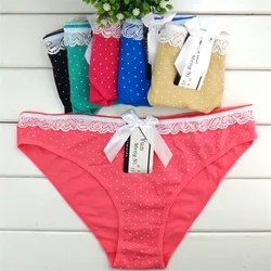 Hot Sell 1pcs/lot Cotton Lady Underwear Manufacturer Direct Sales Comfortable Sexy Women Cotton Panties Girl Briefs 86815