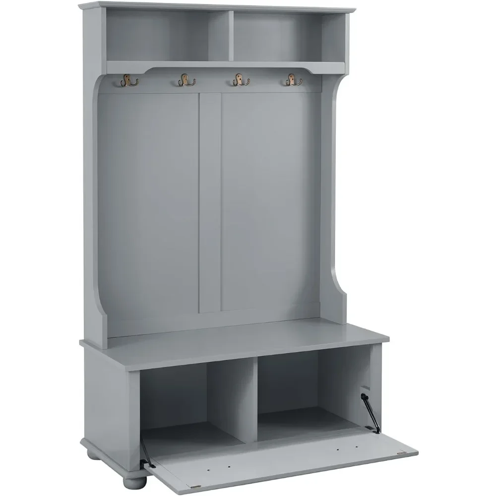 

Coat Rack, Hall Tree with Storage Bench, Entryway Cabinet, Coat Rack for Hallway Living Room Furniture, Coat Racks