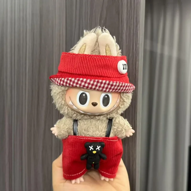 Si applica ai vestiti per bambini Labubu, vinile peluche da 17 cm, Labubu Sit Party, tuta sostitutiva di prima generazione e seconda generazione