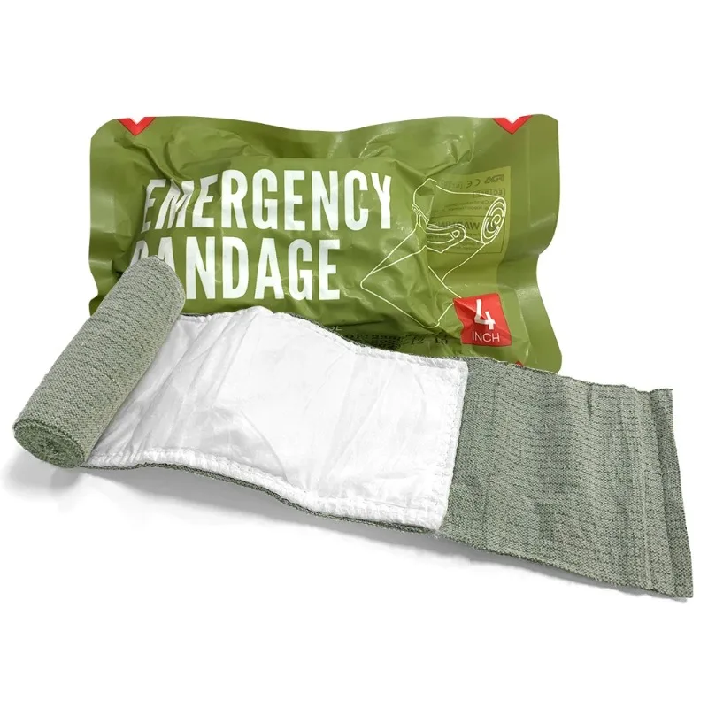 

Medical Trauma Kit Israeli Bandage 4/6inch Emergency Security Protection for Outdoor Camping Hiking Wound First Aid