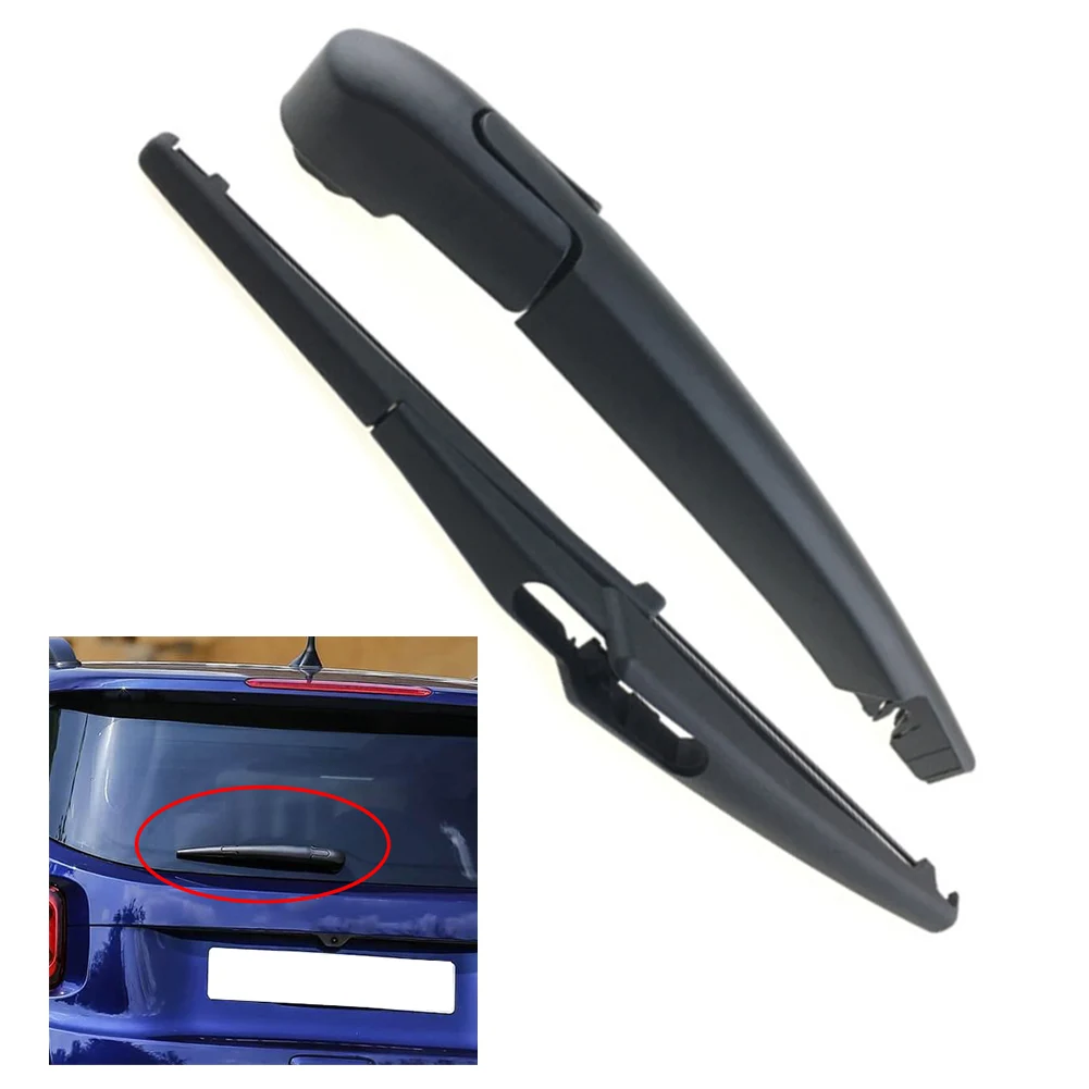 Rear Wiper Arm & Blade 68256590AA For Jeep Renegade 2015-2019 Rear Windshield Wiper Blade Wiper Arm Car Exterior Parts