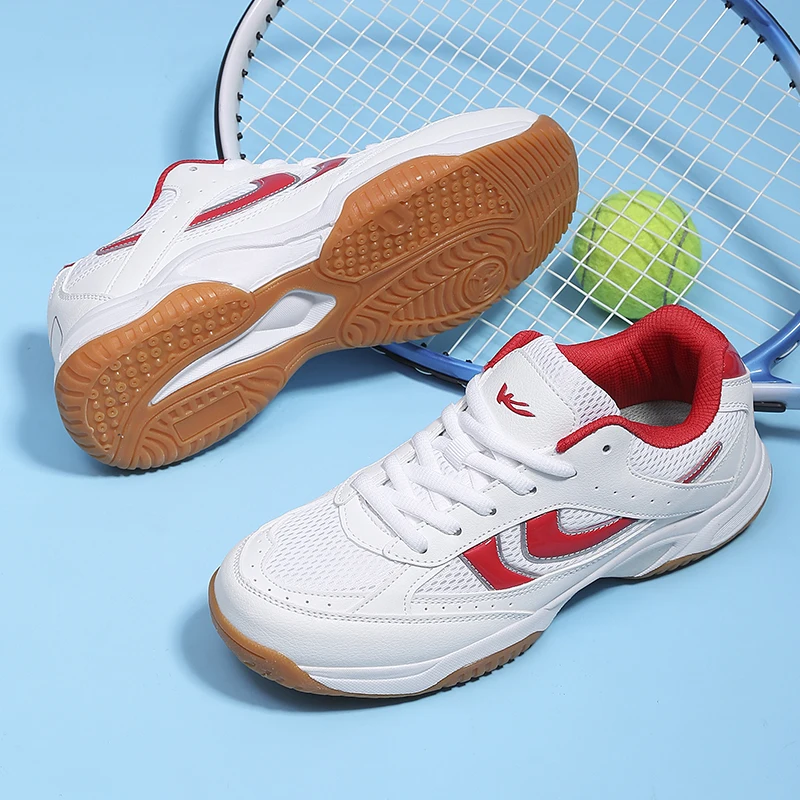 

Men's and Women's Professional Volleyball Shoes, Outdoor Fitness Badminton Sports Shoes, Mesh Breathable Tennis Shoes