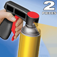 Reusable Spray Paint Handle Portable Universal Car Color Changing Film Pasting Self Spraying Hand Spray Gun Spray Can Handle