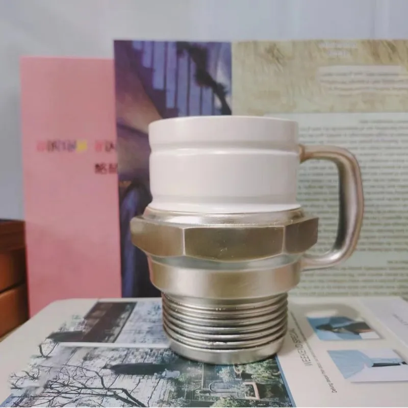 Stylish-Coffee Mug,Engine Spark Plug Design, Spark Plug Mug For Car Lovers, Novelty Gift