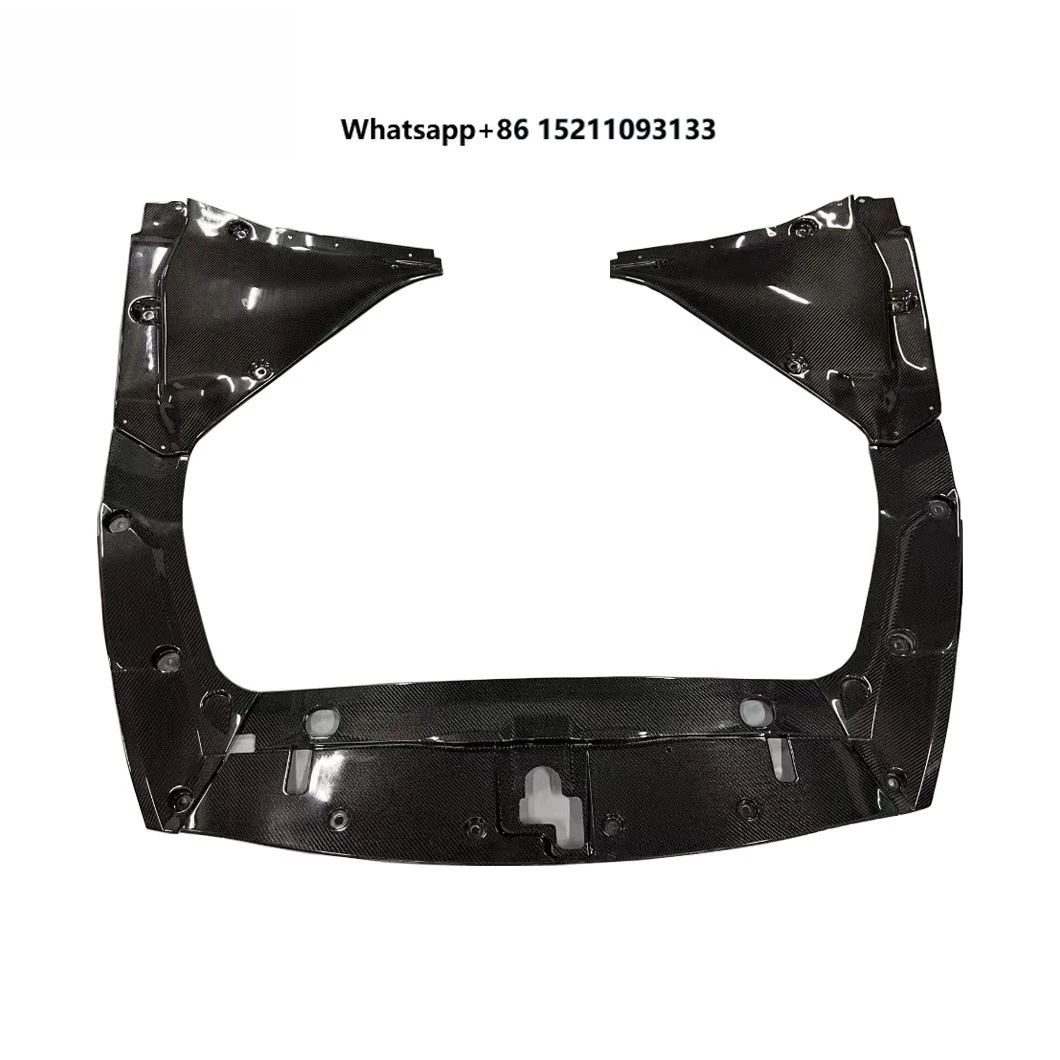 Perfect Fit for GTR R35 2007-2017 Body Kit Carbon Fiber Engine Cover Plate JDM Style Car Accessories