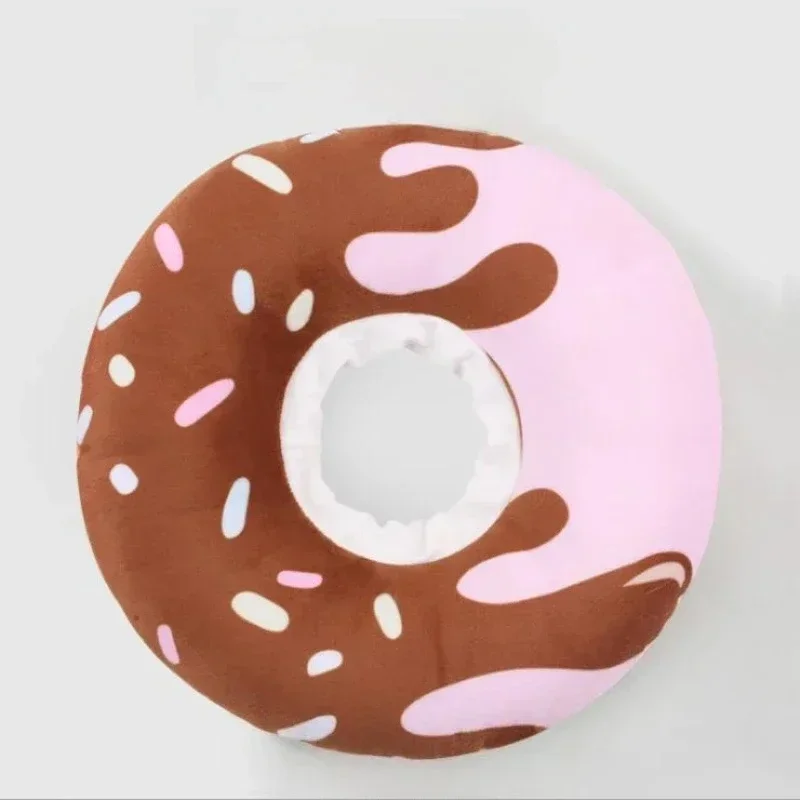 

Sweet Donuts Cat Elizabethan Collar Pet Dog Neck Cone Recovery Collar for Anti-Bite Lick Surgery Cat Accessories Pet Collars