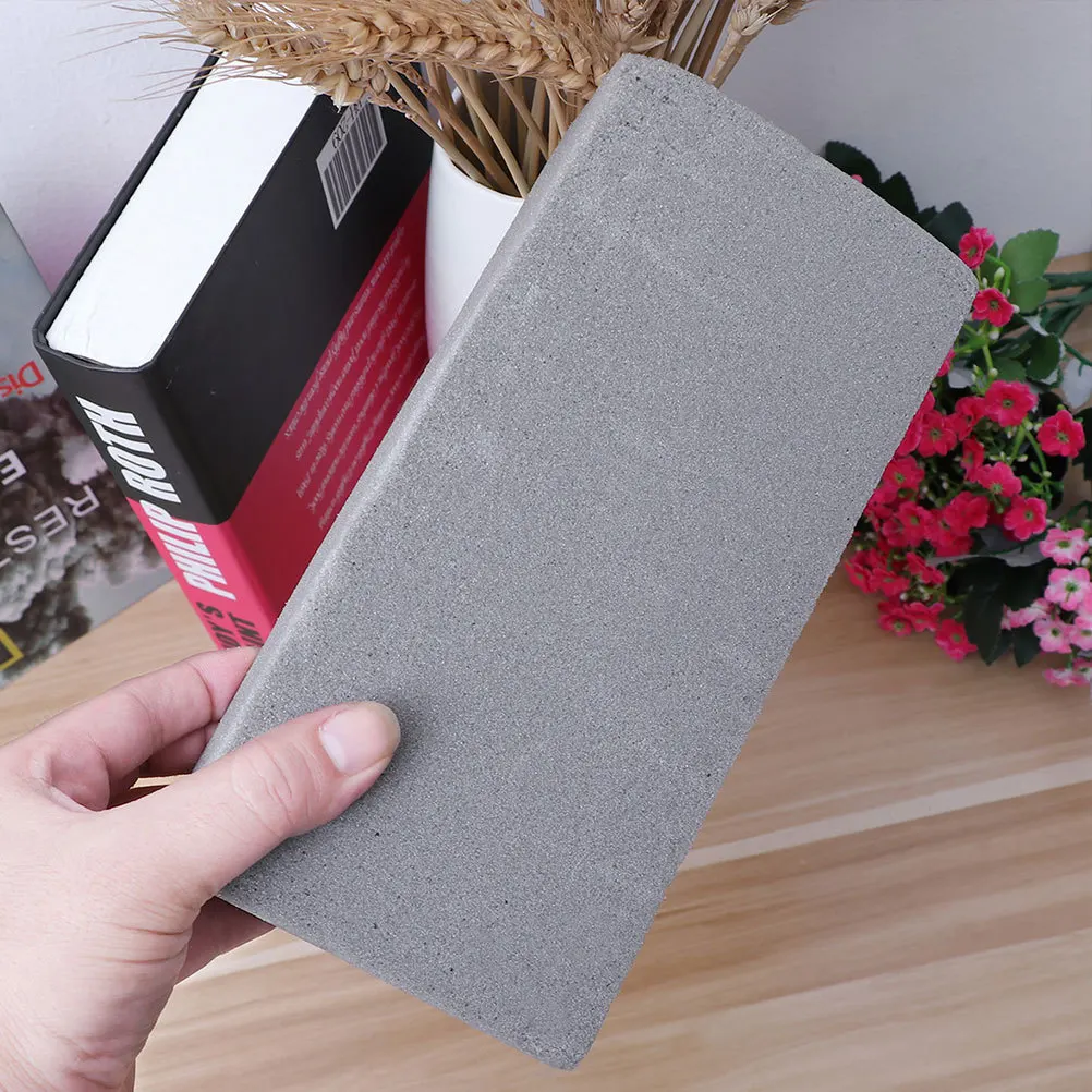 3 قطعة الطين زهرة اصطناعية رمادي إسفنجة عالية الامتصاص لترتيب الأزهار اكسسوارات Diy بها بنفسك سلة للزهور ديكور المنزل #6