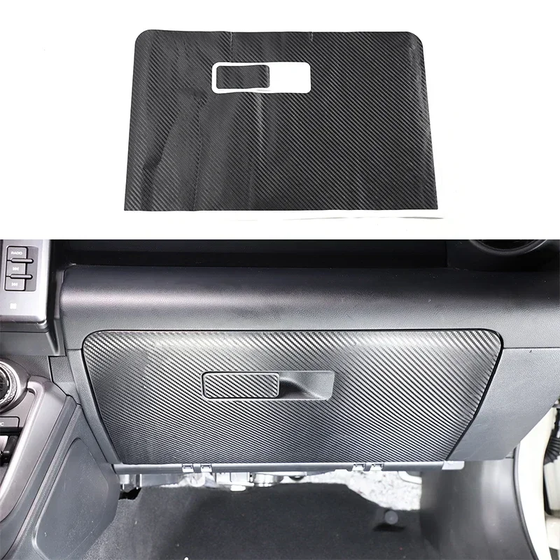 For Subaru BRZ 2020-2024 PVC Car Passenger Glove Box Strip Decoration Sticker Interior Accessories